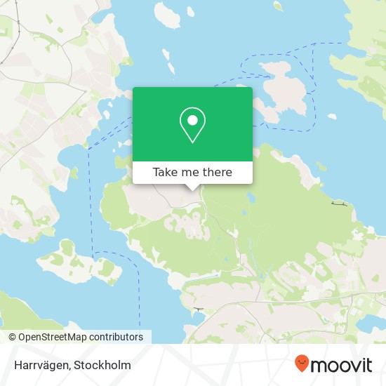 Harrvägen map