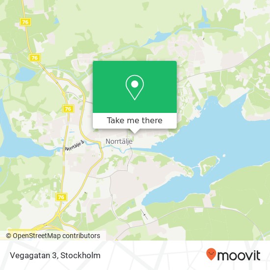 Vegagatan 3 map