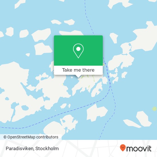 Paradisviken map