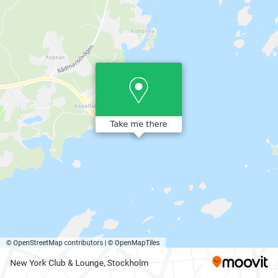 New York Club & Lounge map