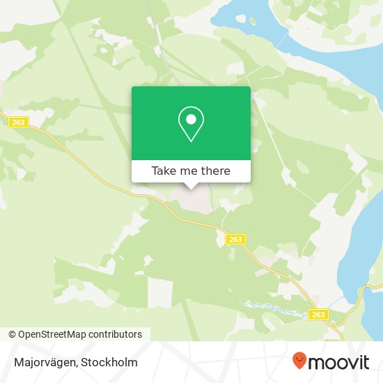 Majorvägen map