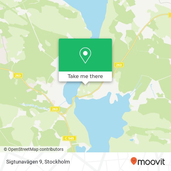 Sigtunavägen 9 map