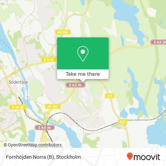 Fornhöjden Norra (B) map