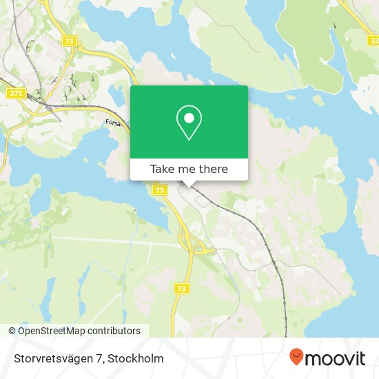 Storvretsvägen 7 map