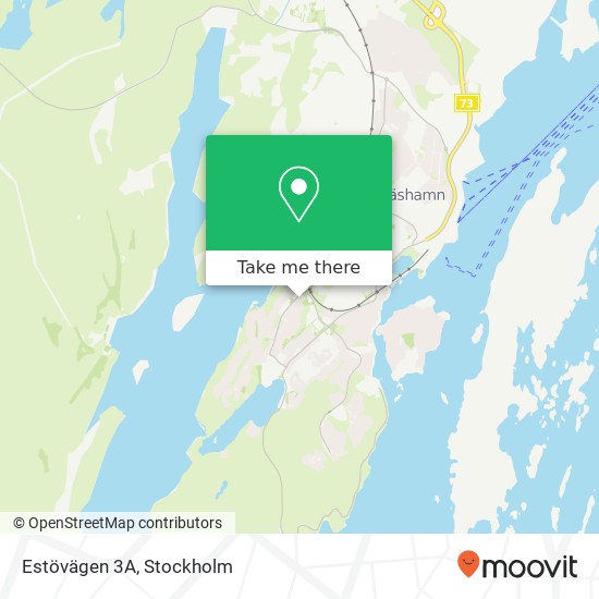 Estövägen 3A map