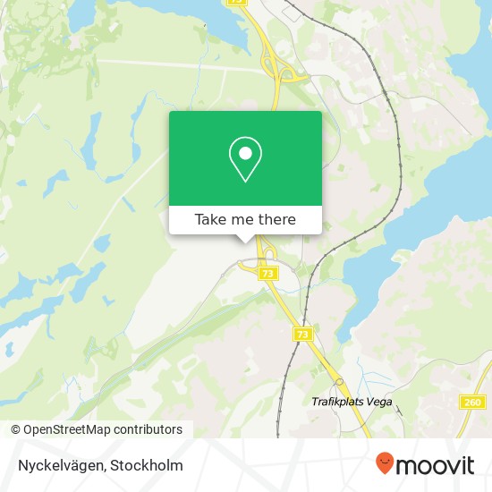 Nyckelvägen map