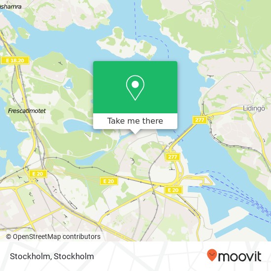 Stockholm map