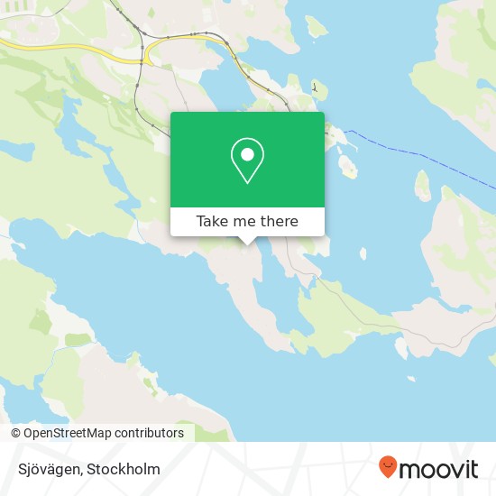 Sjövägen map