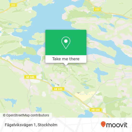 Fågelviksvägen 1 map