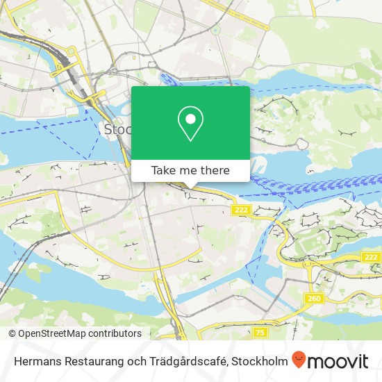 Hermans Restaurang och Trädgårdscafé map