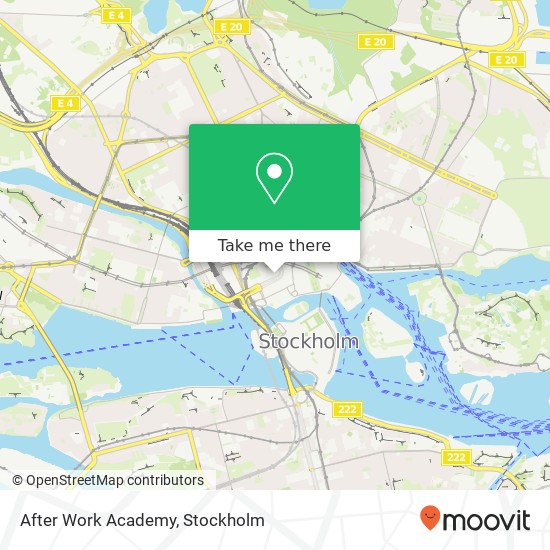 After Work Academy map