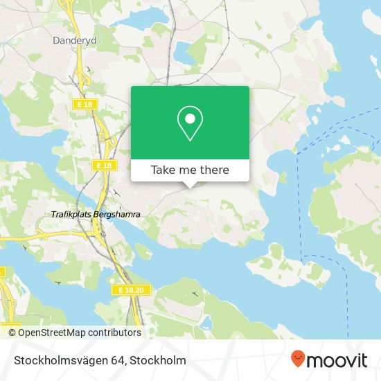Stockholmsvägen 64 map