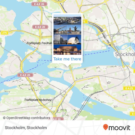 Stockholm map