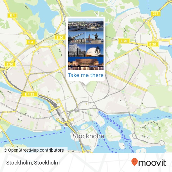 Stockholm map