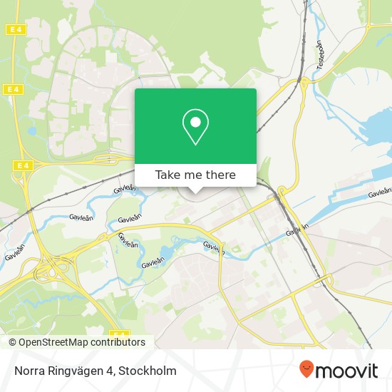 Norra Ringvägen 4 map