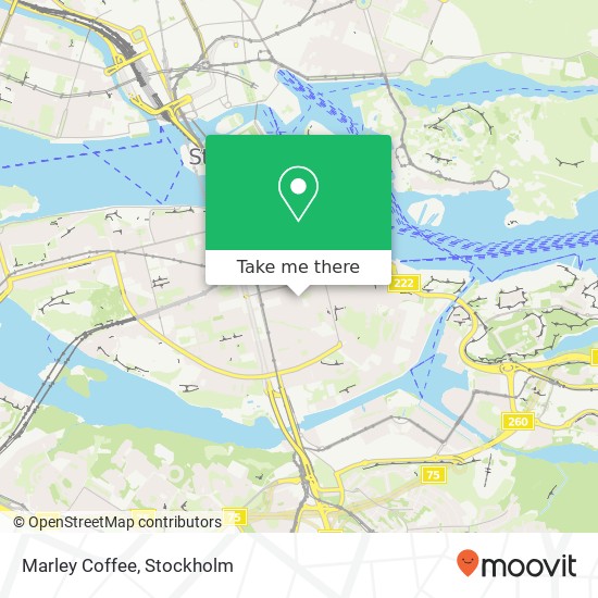 Marley Coffee map