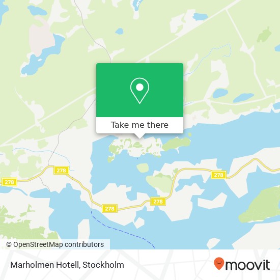 Marholmen Hotell map