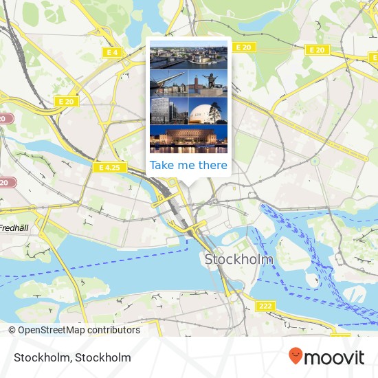 Stockholm map