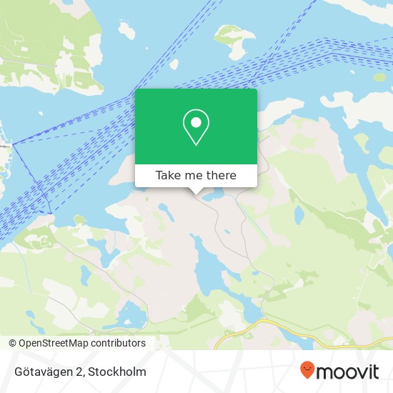 Götavägen 2 map