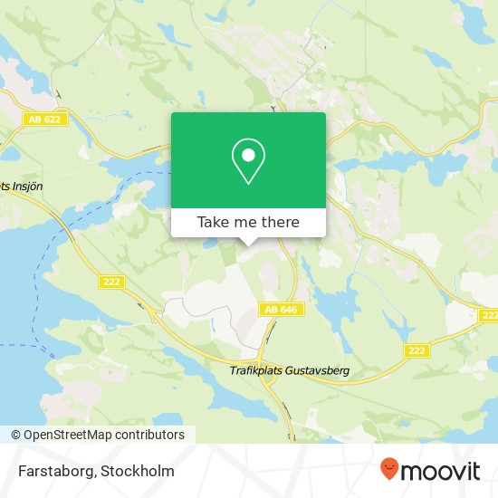 Farstaborg map