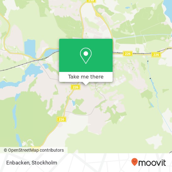 Enbacken map