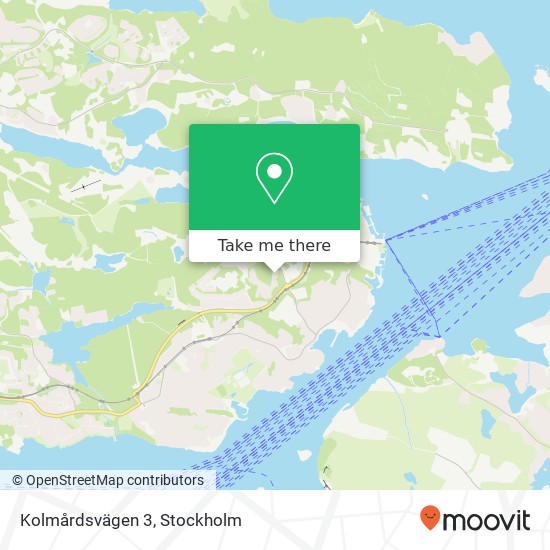 Kolmårdsvägen 3 map