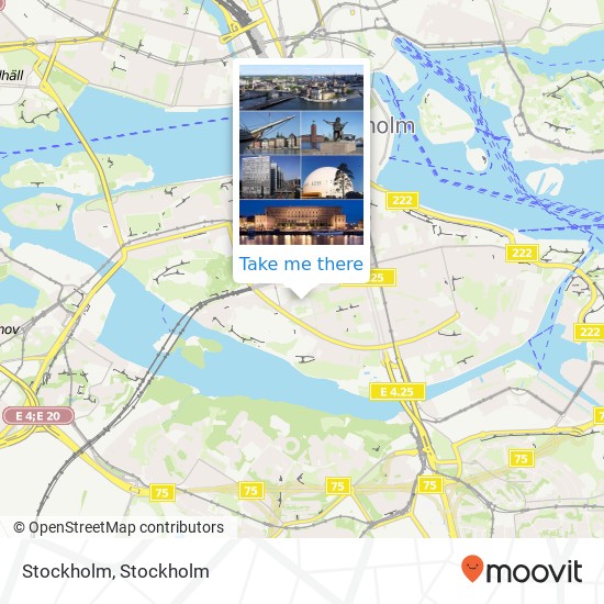 Stockholm map