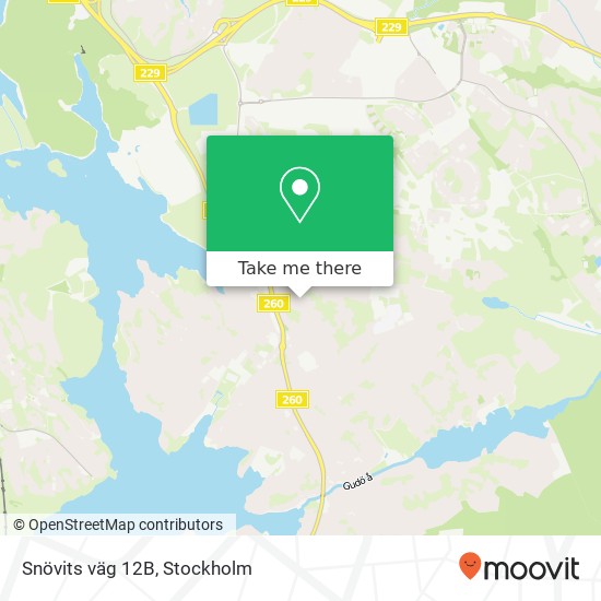 Snövits väg 12B map