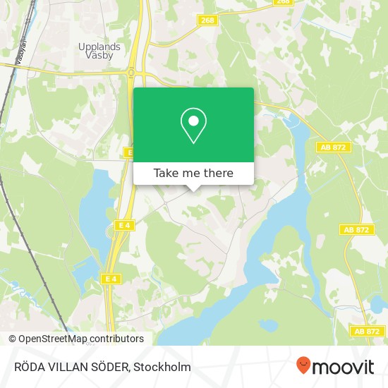 RÖDA VILLAN SÖDER map