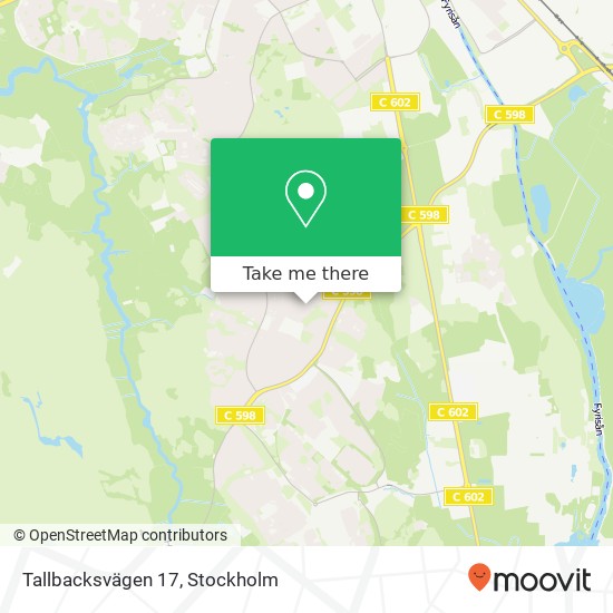 Tallbacksvägen 17 map