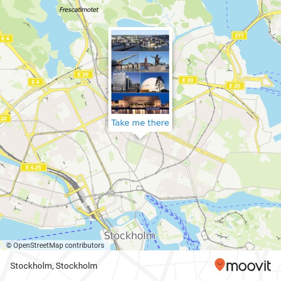 Stockholm map