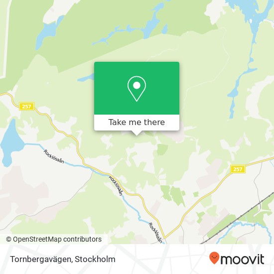 Tornbergavägen map