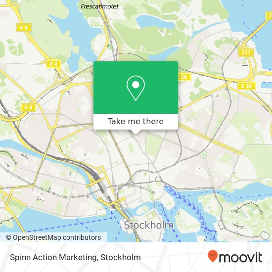 Spinn Action Marketing map