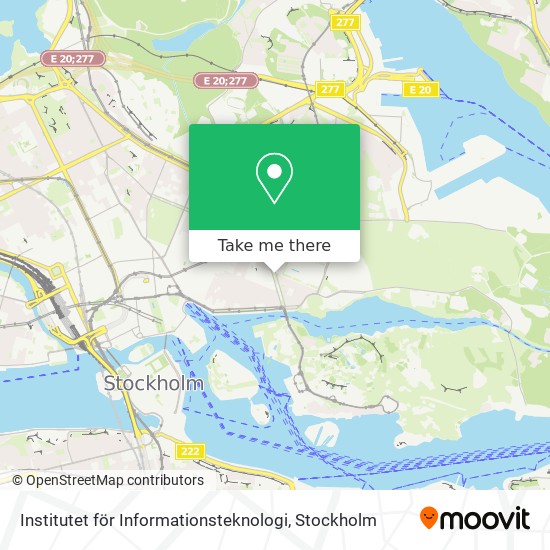 Institutet för Informationsteknologi map