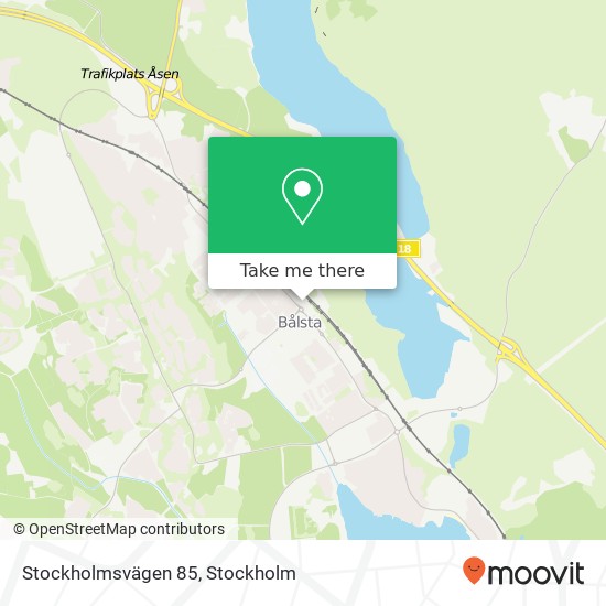 Stockholmsvägen 85 map