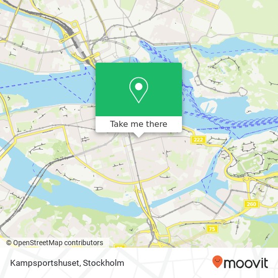 Kampsportshuset map