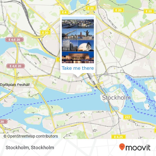 Stockholm map