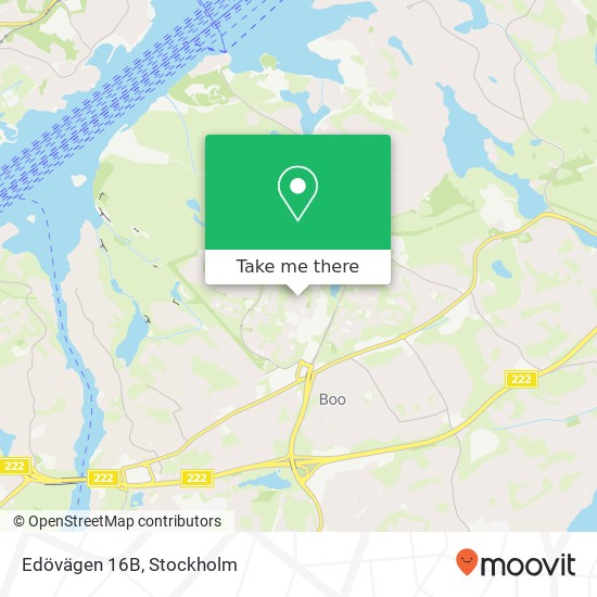 Edövägen 16B map