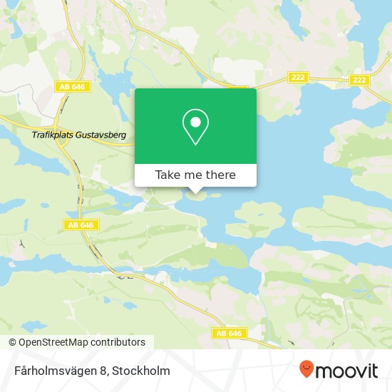 Fårholmsvägen 8 map