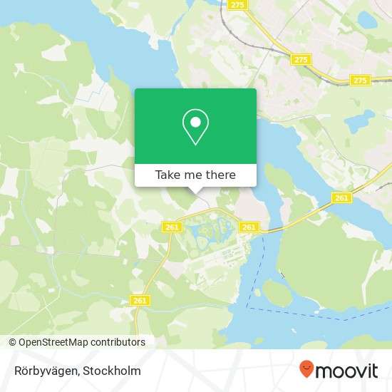 Rörbyvägen map