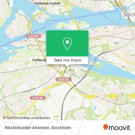 Riksförbundet Attention map