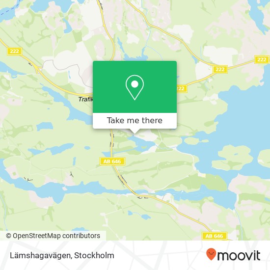 Lämshagavägen map