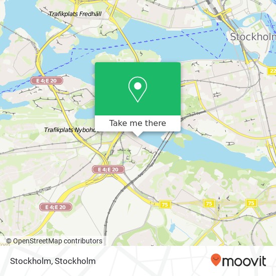 Stockholm map