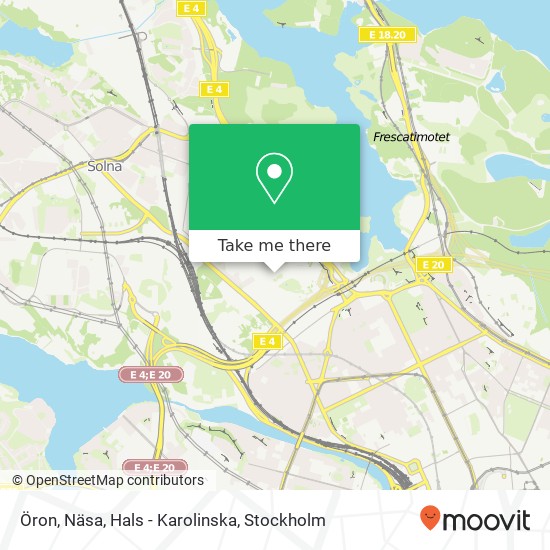 Öron, Näsa, Hals - Karolinska map