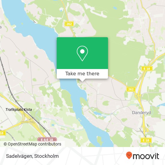 Sadelvägen map