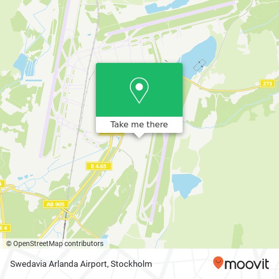 Swedavia Arlanda Airport map