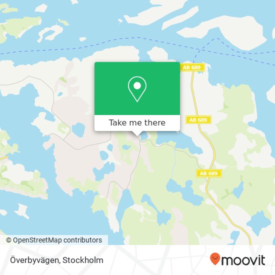 Överbyvägen map