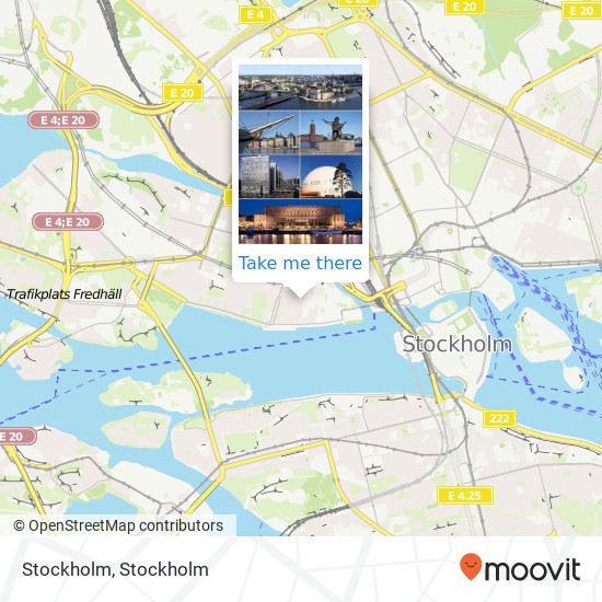 Stockholm map