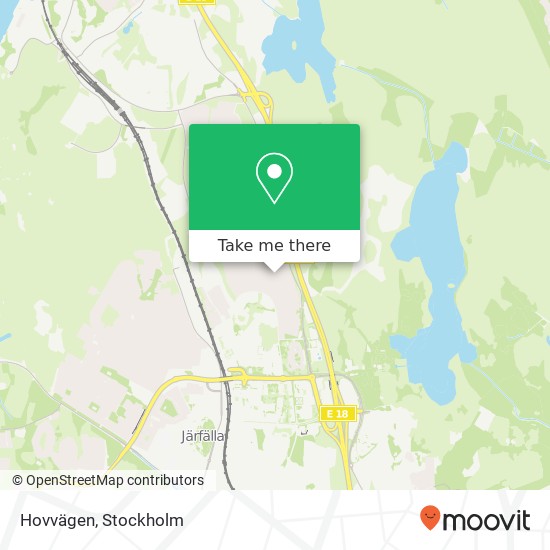 Hovvägen map