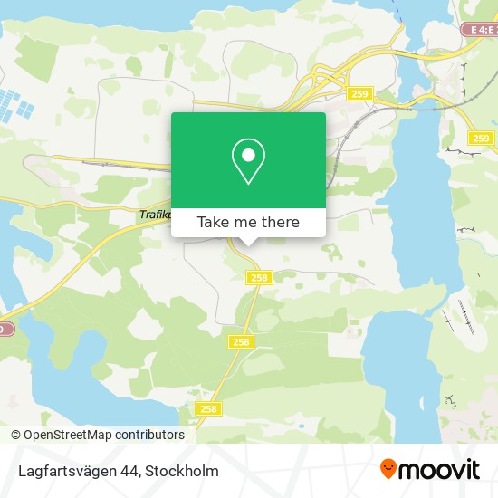 Lagfartsvägen 44 map